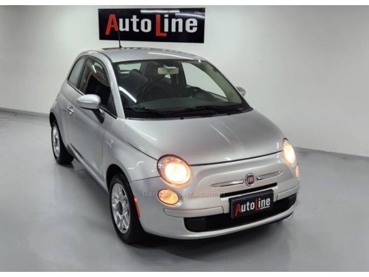FIAT - 500 - 2012/2012 - Prata - R$ 43.900,00