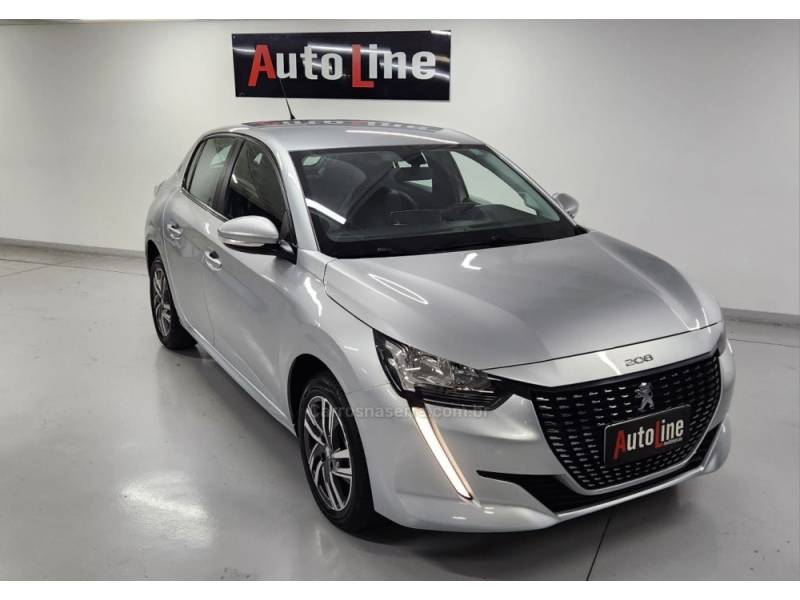 PEUGEOT - 208 - 2022/2022 - Prata - R$ 75.900,00